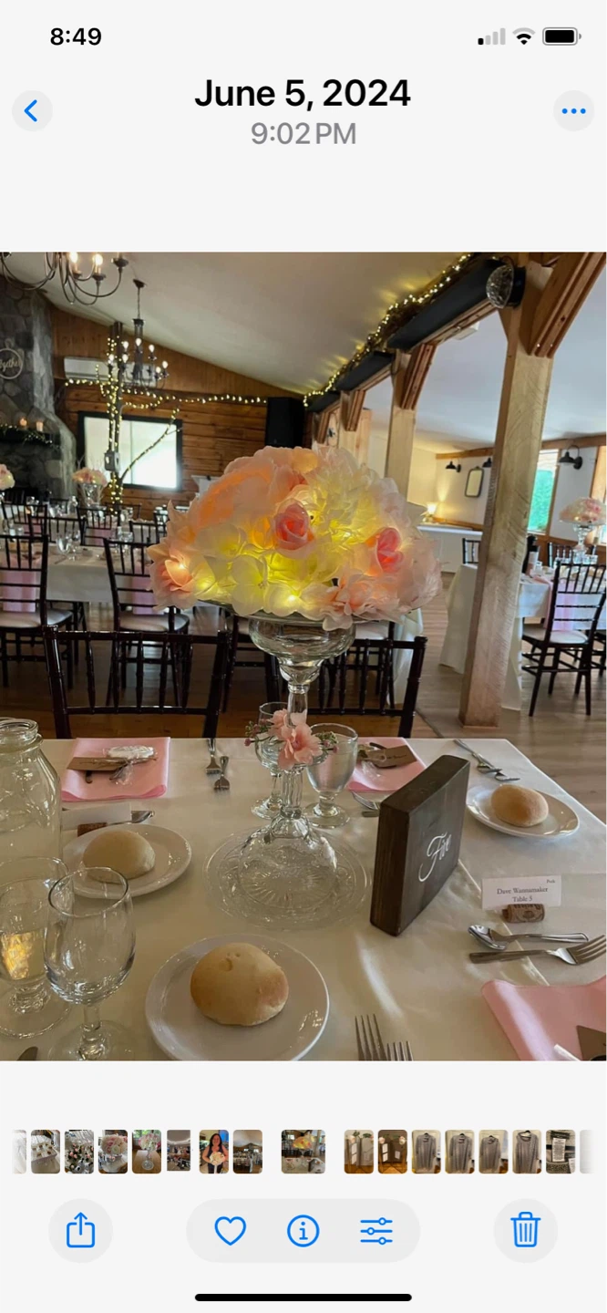 Wedding centerpieces - photo 5