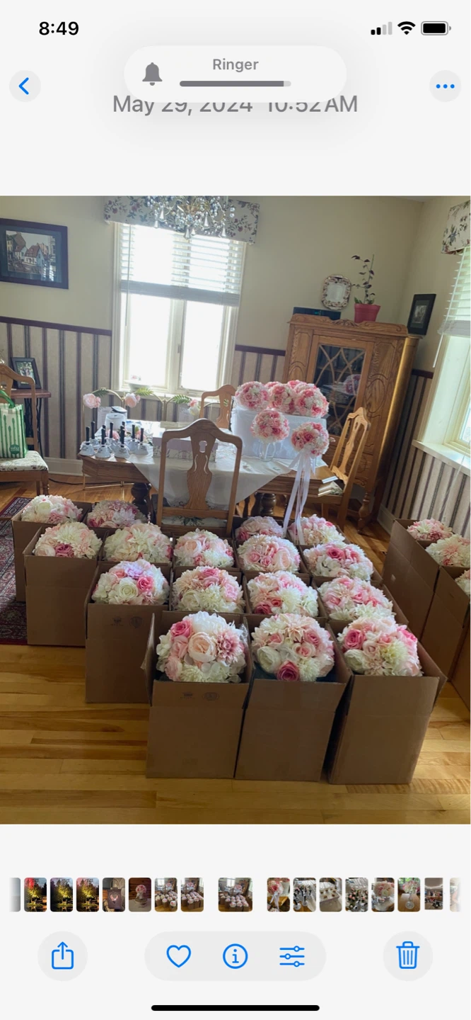Wedding centerpieces - photo 3
