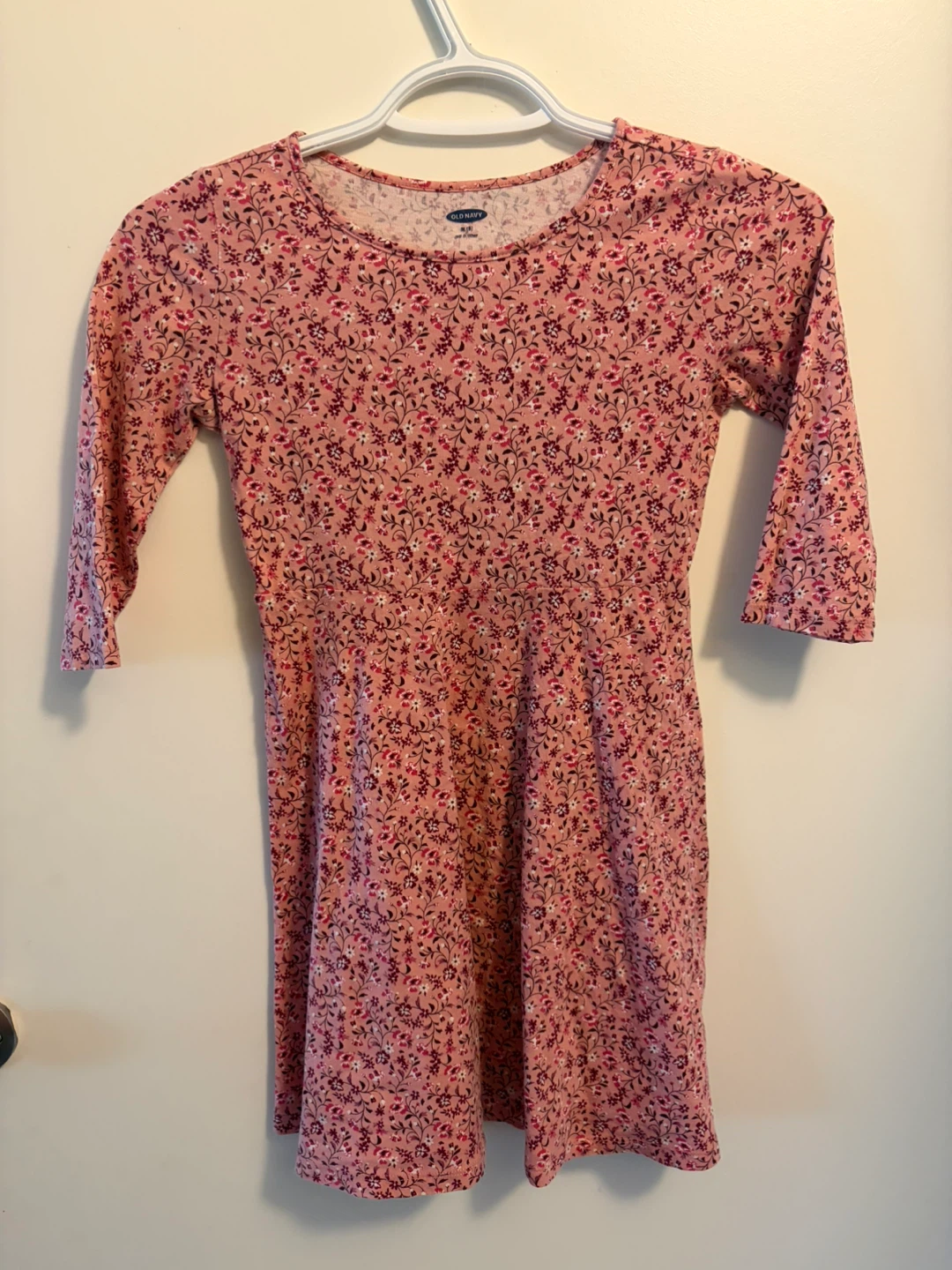 Old Navy Girls Pink Floral Dress
