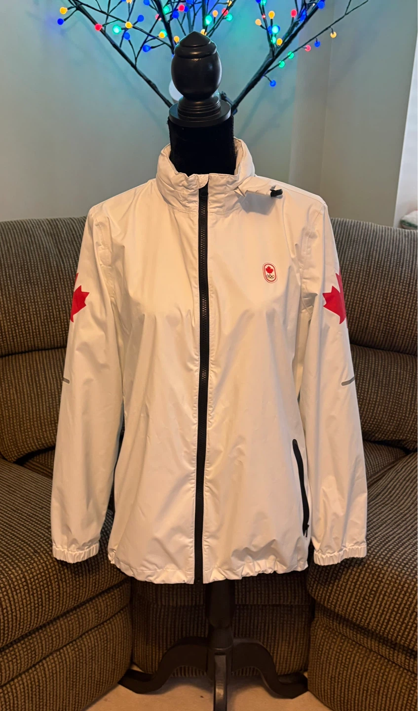 ✨✨HBC White Canada Olympic Track Jacket - photo 2