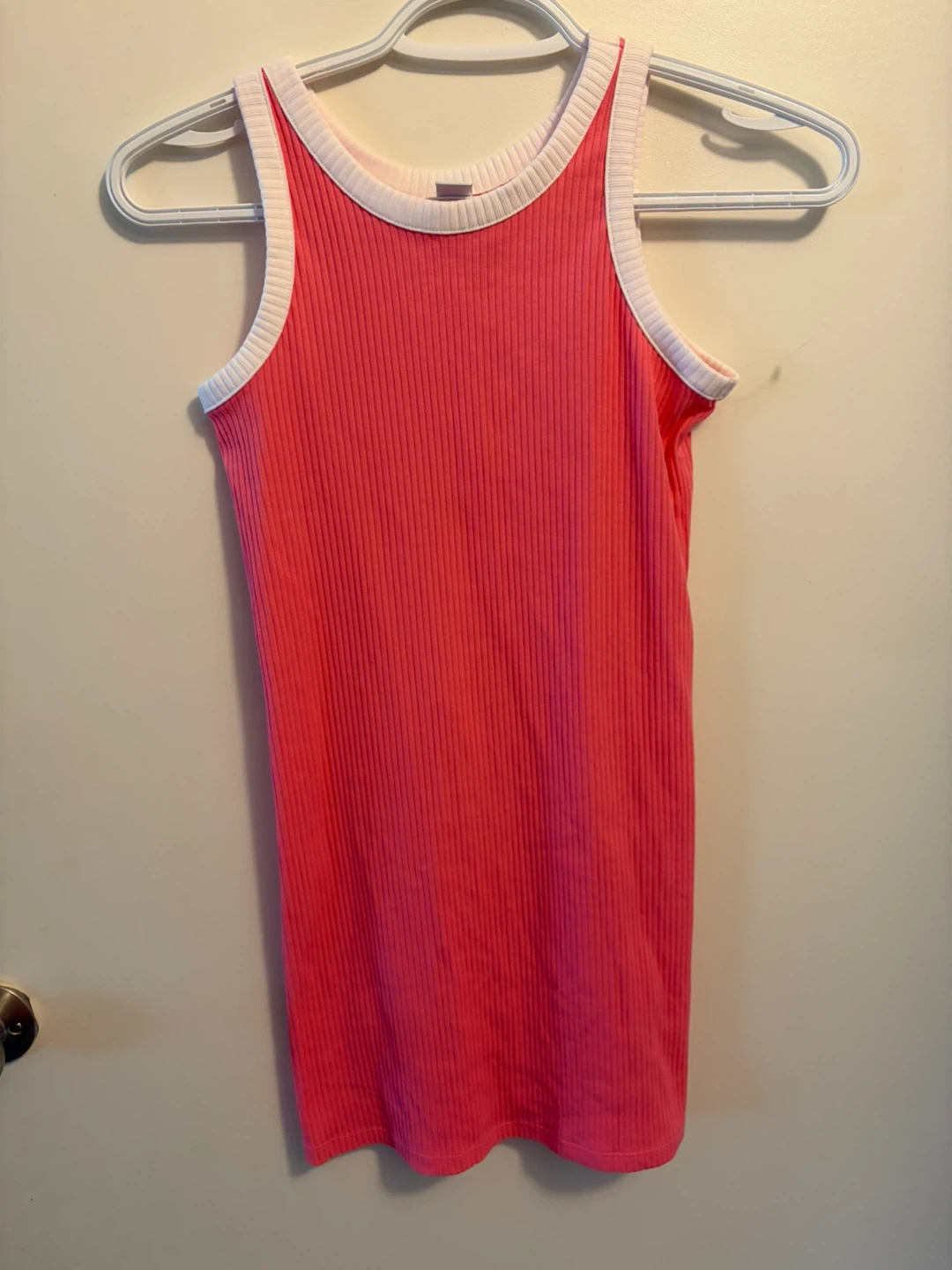 Girls Old Navy Pink Ribbed Tank Dress