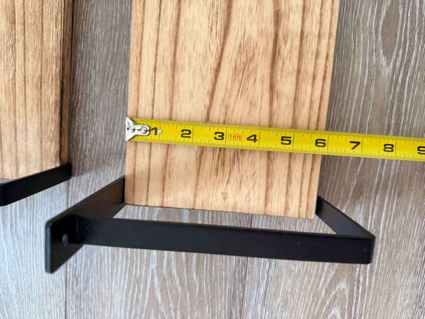 Set of 2 Wooden Floating Shelves - photo 4