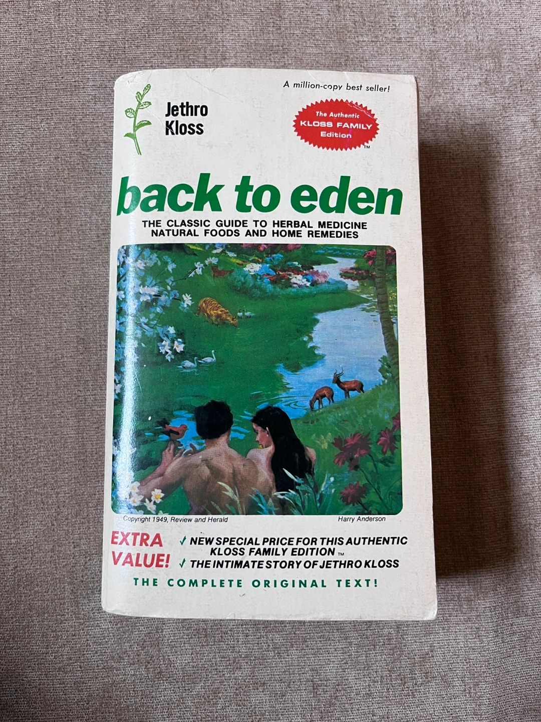 Back to Eden The Classic Guide to Herbal Medicine Book