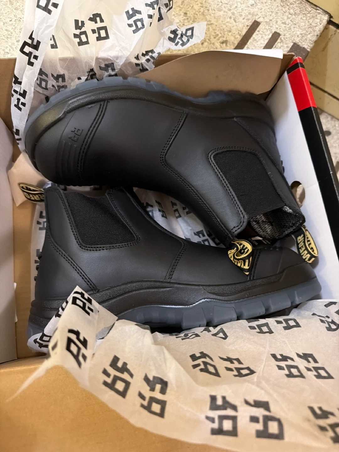 RR Footwear Black Chelsea Work Boots - photo 2