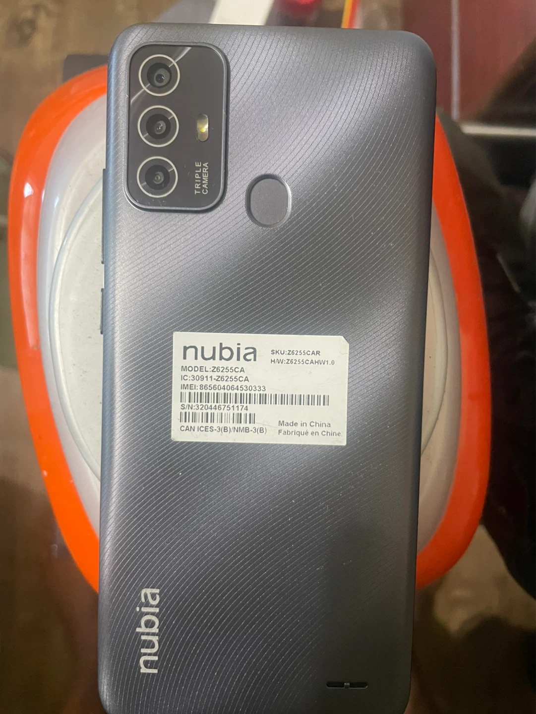 Nubia Z6255CA Smartphone