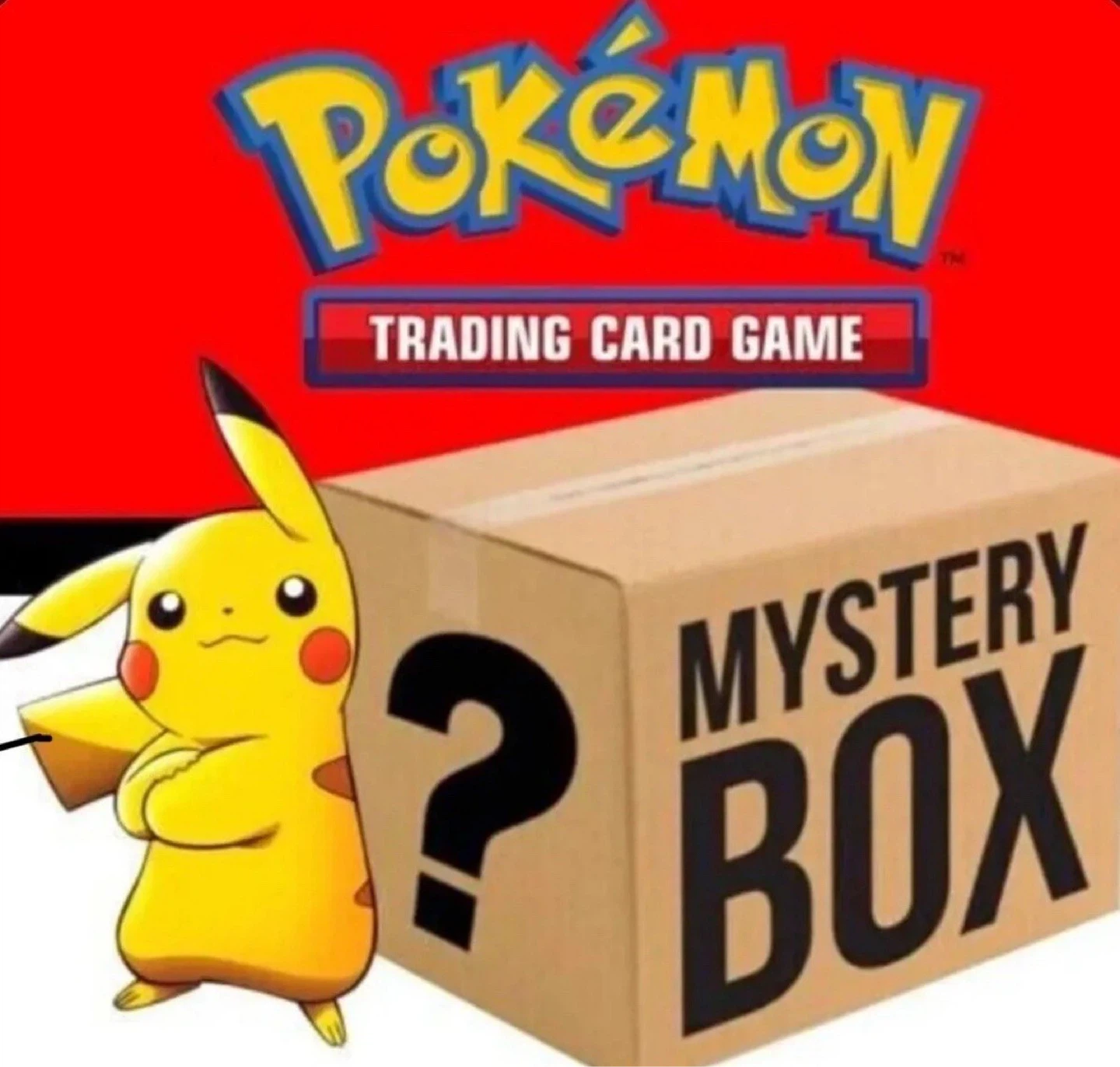 $600 dollars worth of Pokémon cards mystery box