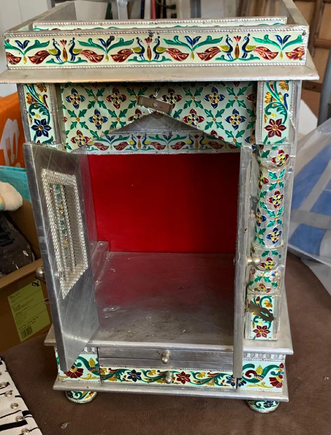 Decorative Metal Prayer Shrine (Home Mandir) - photo 2