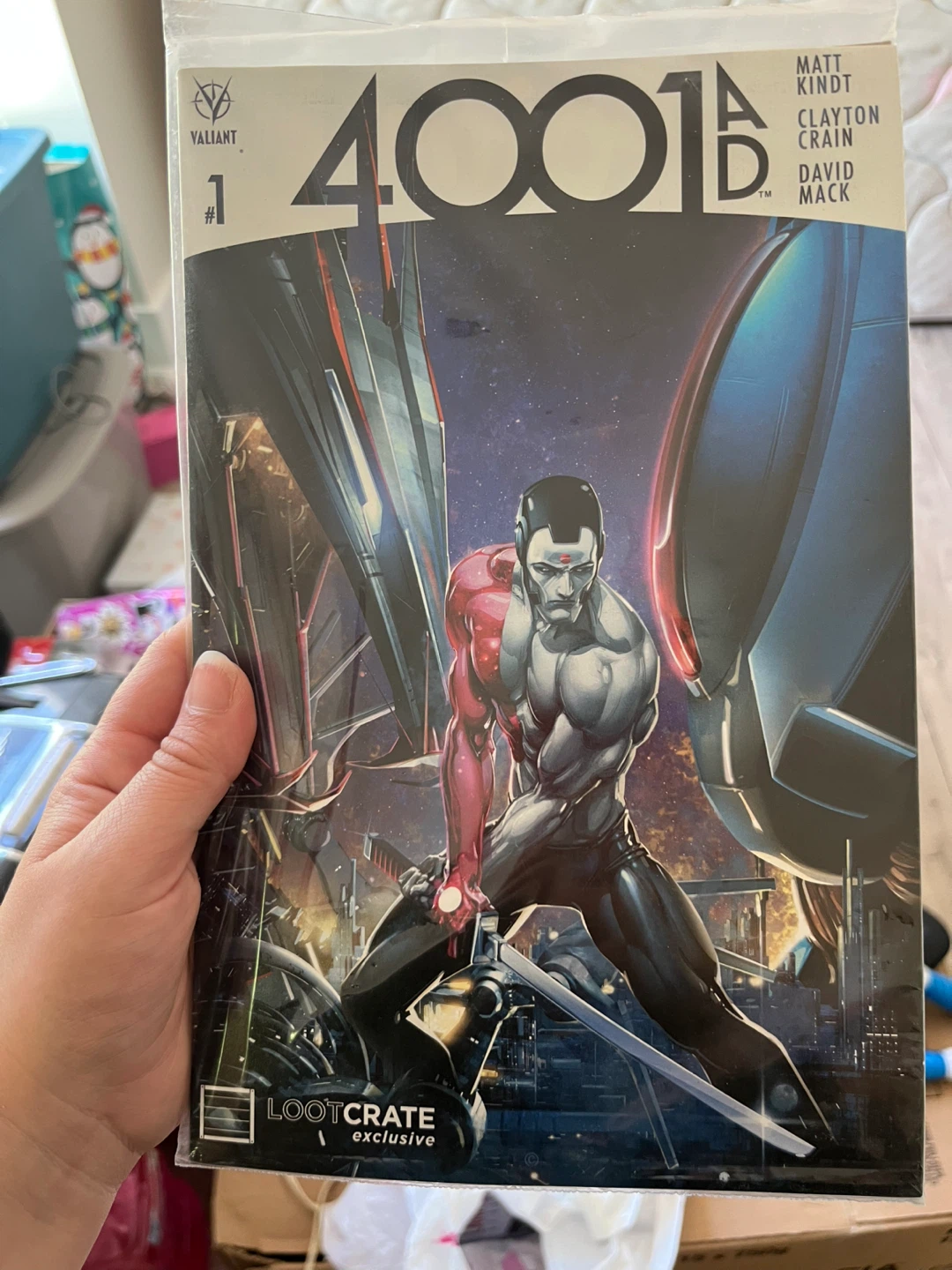 Valiant 4001 A.D. #1 Comic Loot Crate Exclusive