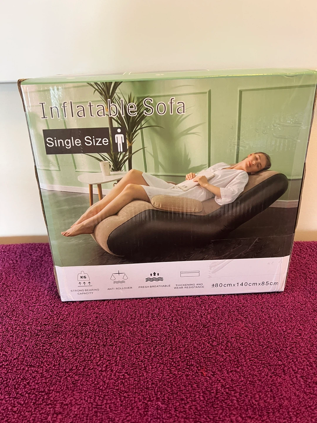 NEW - Inflatable Sofa Single Size
