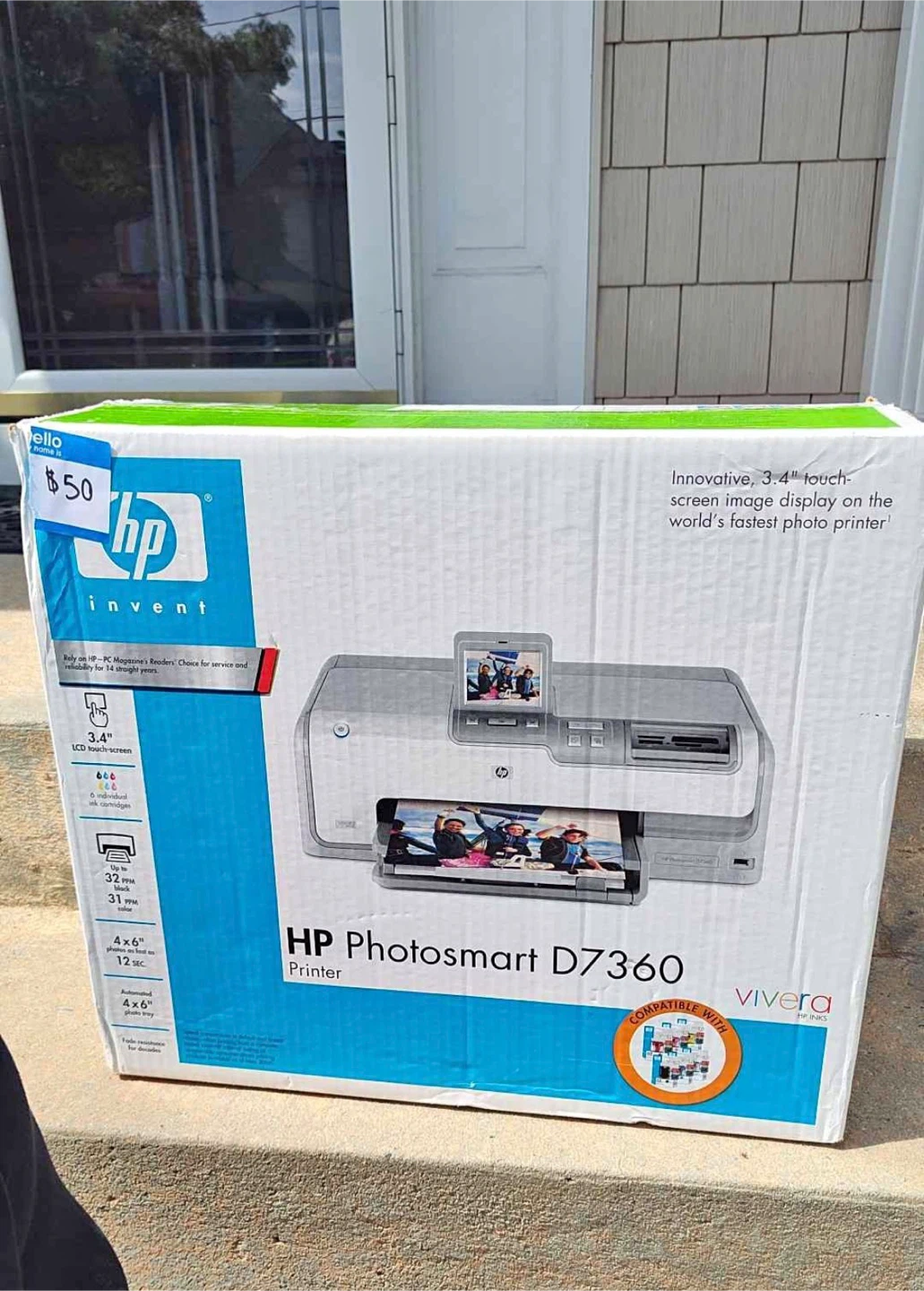 HP Photosmart D7360 Printer Brand New