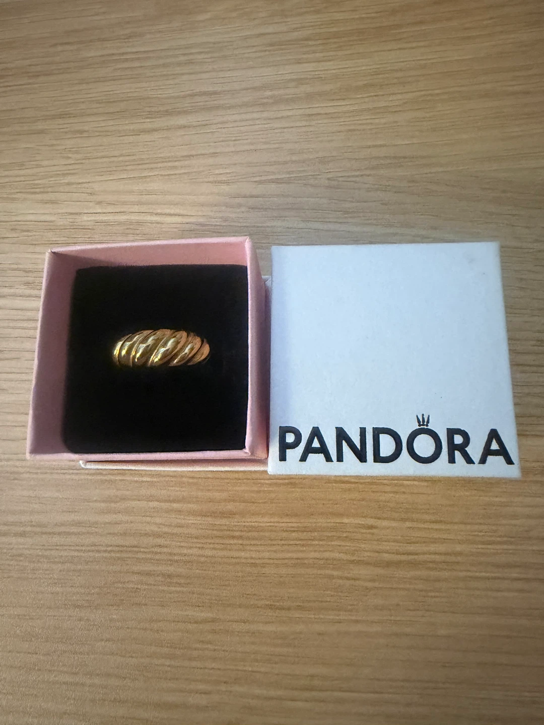 Pandora Ring gold plated
