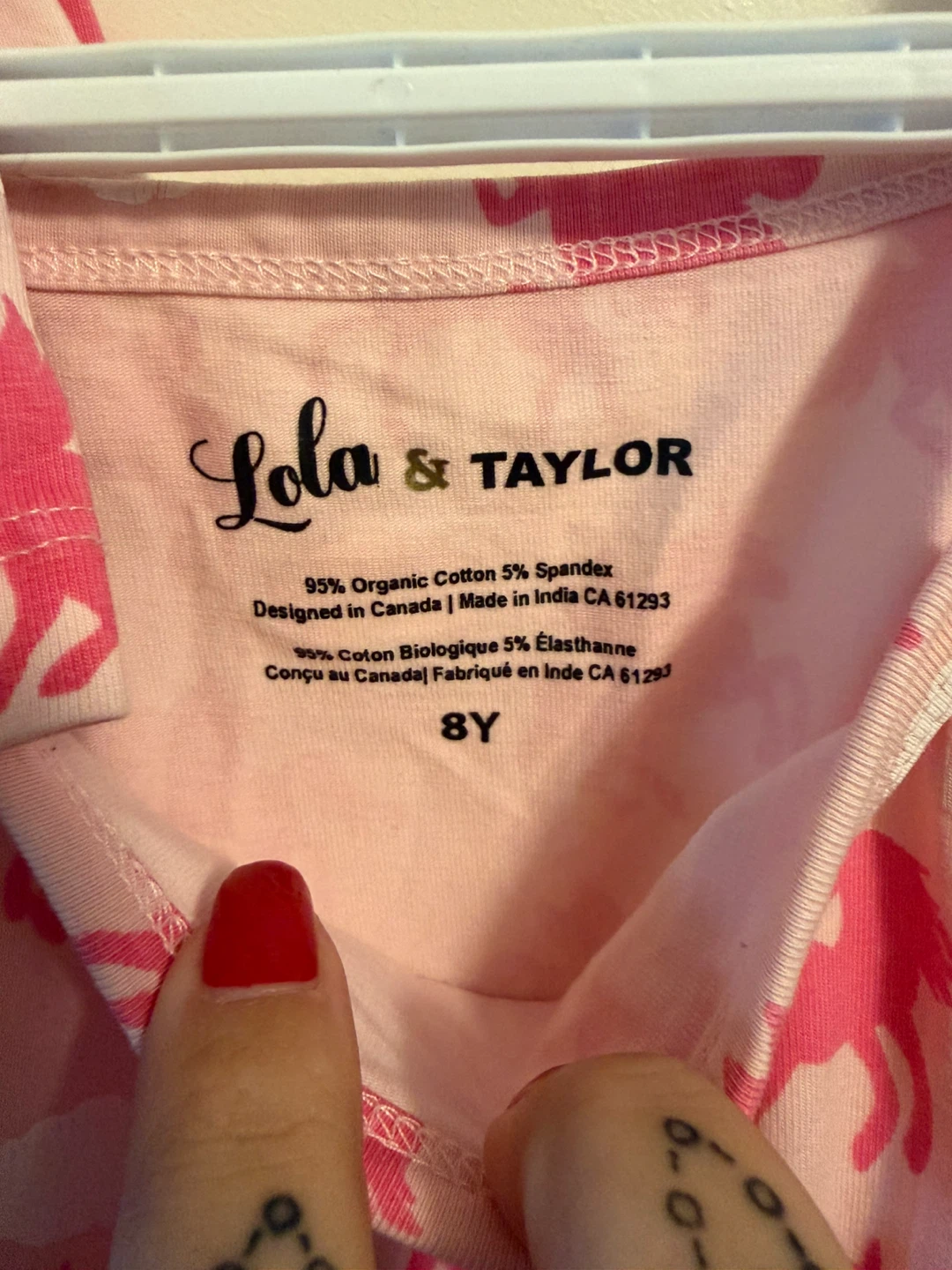 Girls Lola & Taylor Pink Pegasus Tulle Dress - photo 2
