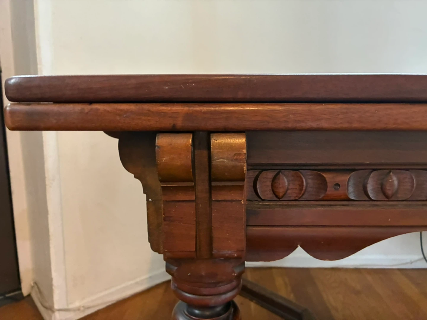 POTTERY BARN EXTENDABLE DINING TABLE - photo 5
