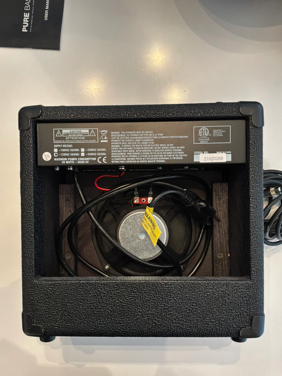 Typhoon TYAMP-10G Guitar Amplifier - photo 2