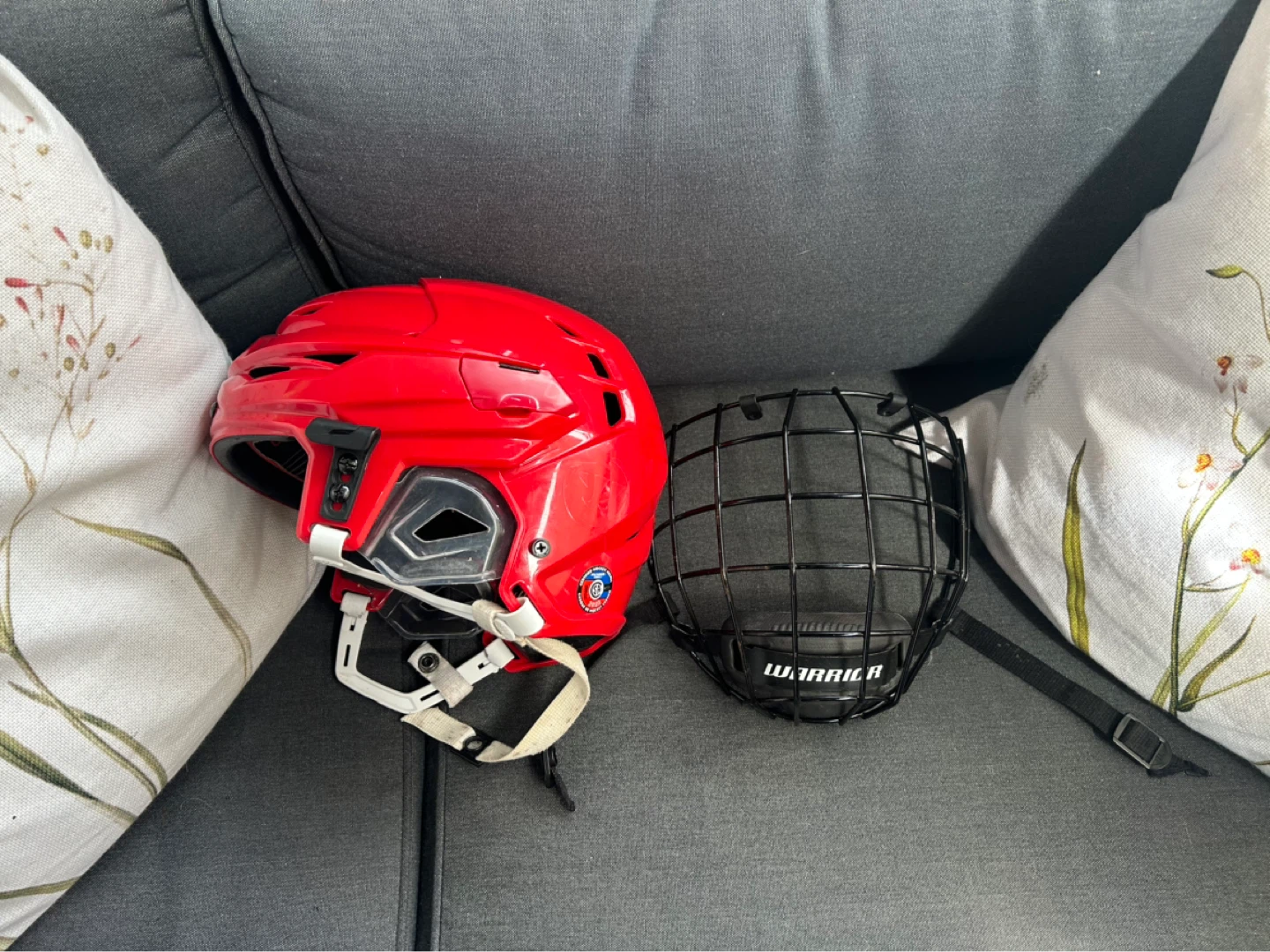 Warrior Helmet + Cage