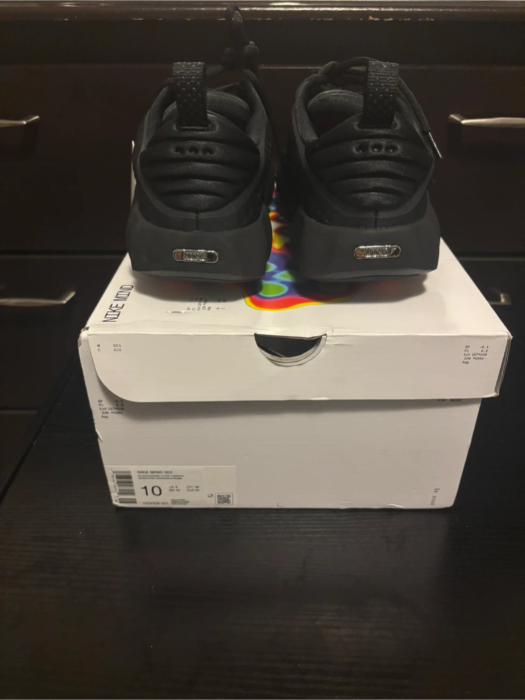 Nike Mind 002 Black size 10 Men’s/11.5 Women’s - photo 3