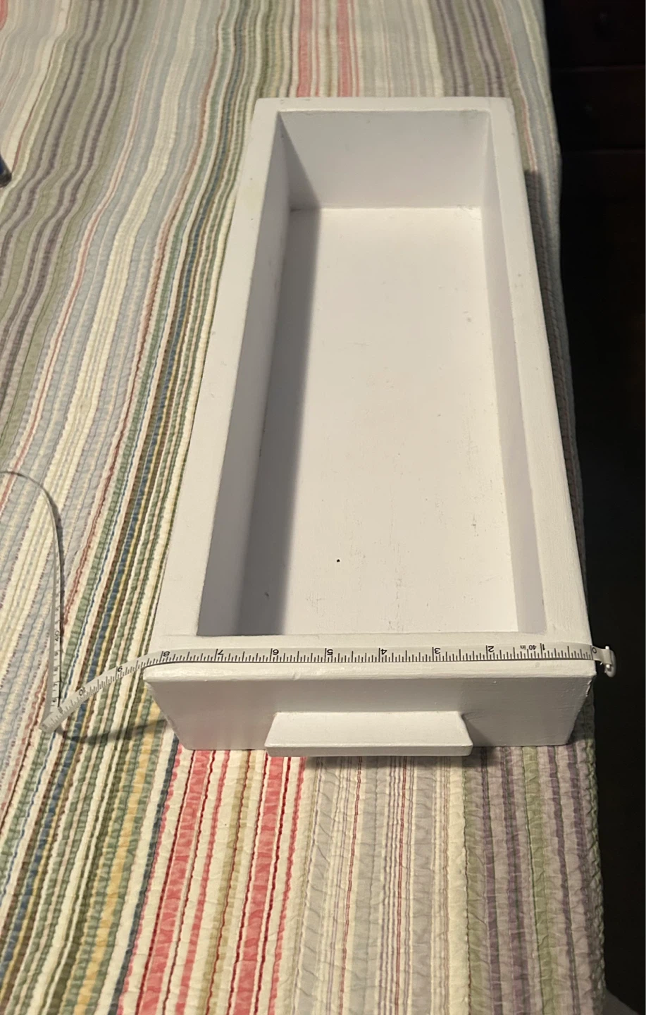 White Wooden Tray