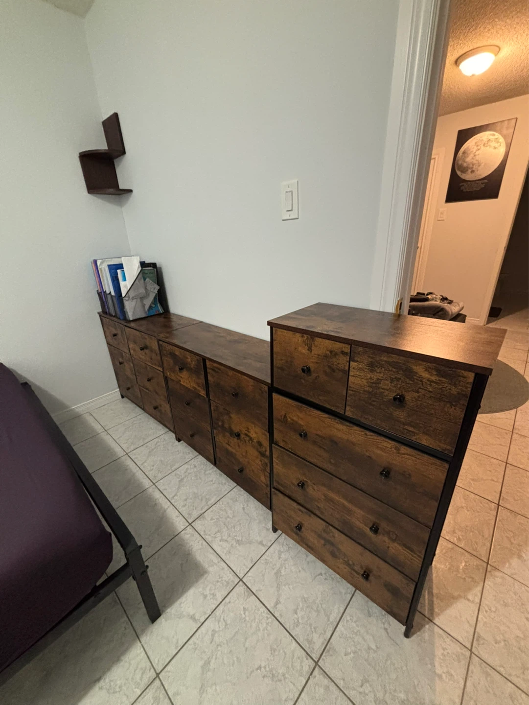 Rustic Wood Dresser and Storage Unit