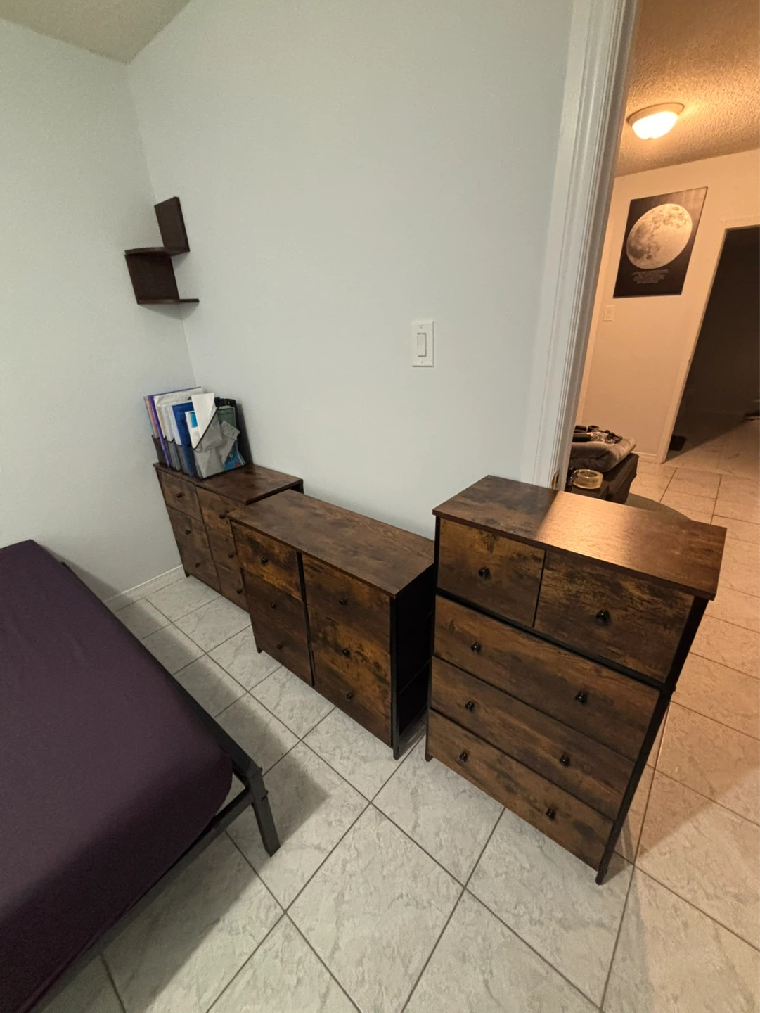Rustic Wood Dresser and Storage Unit - photo 3