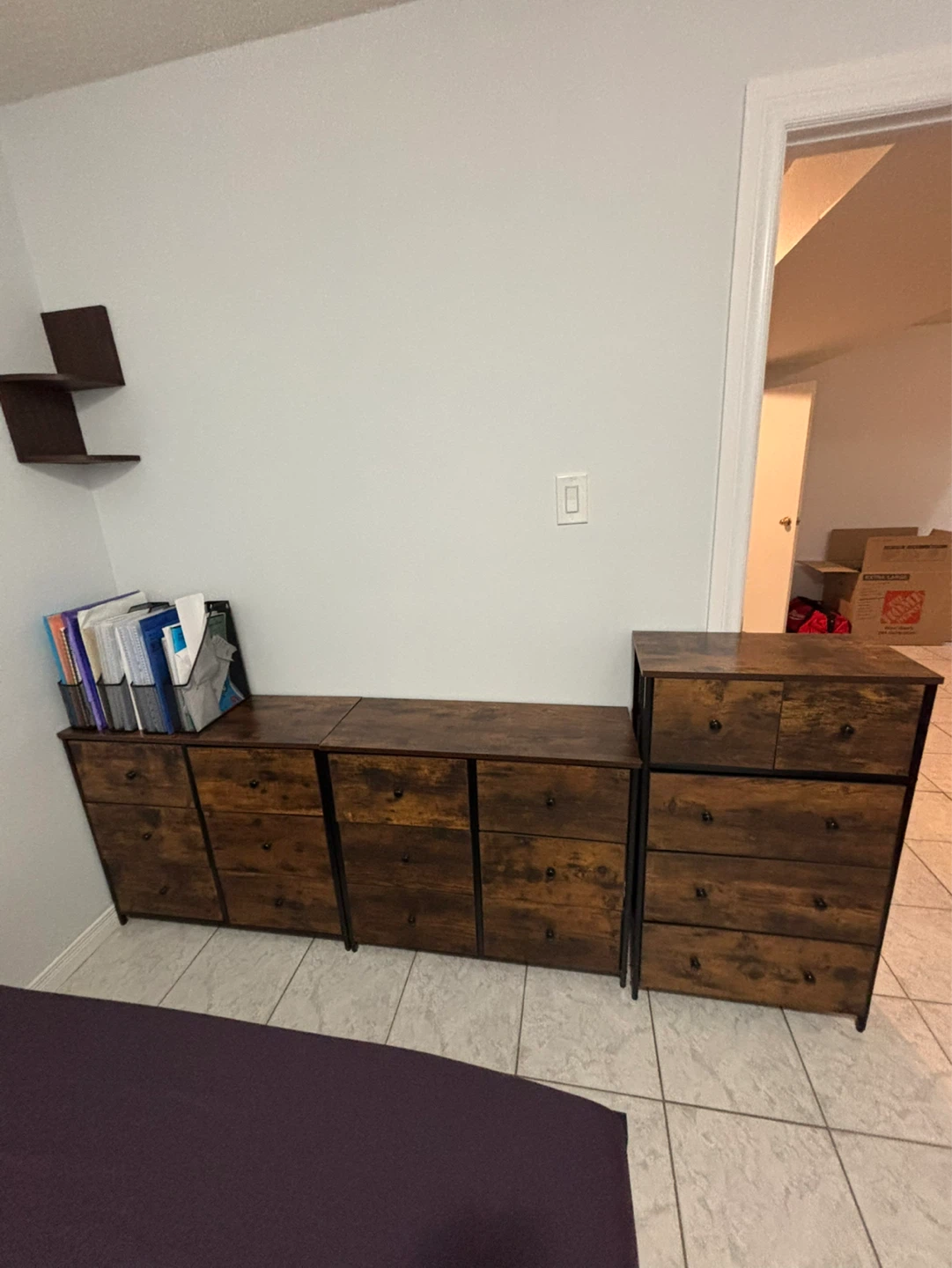 Rustic Wood Dresser and Storage Unit - photo 2