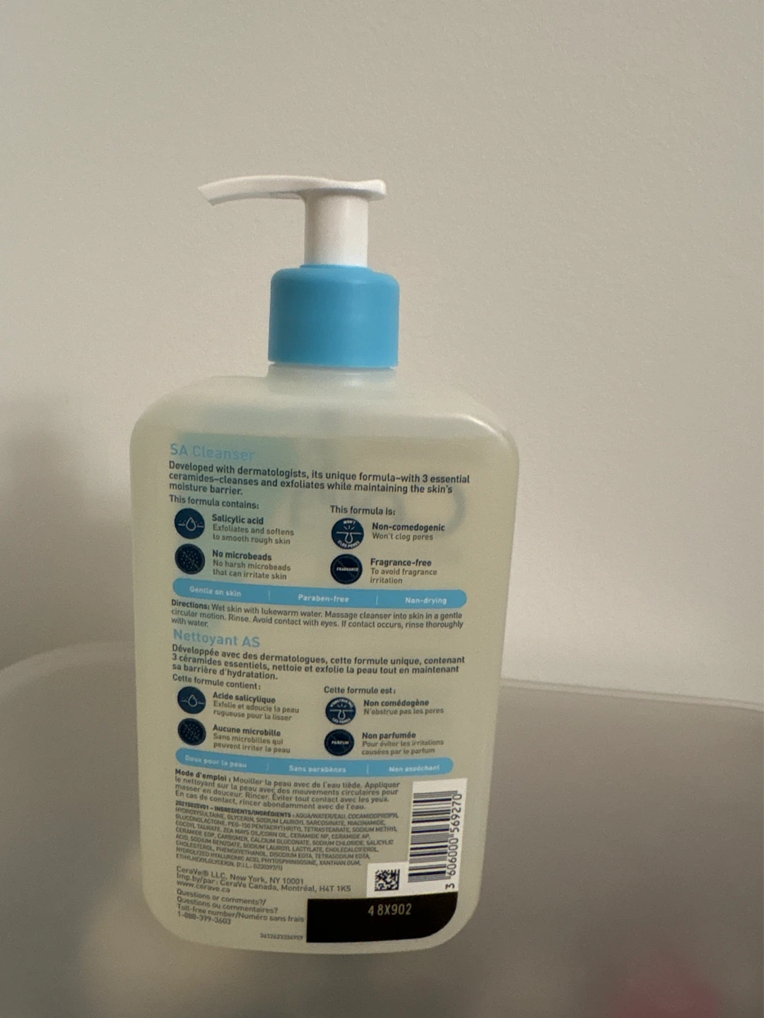 CeraVe SA Cleanser for Smooth Skin - 473 mL - photo 2