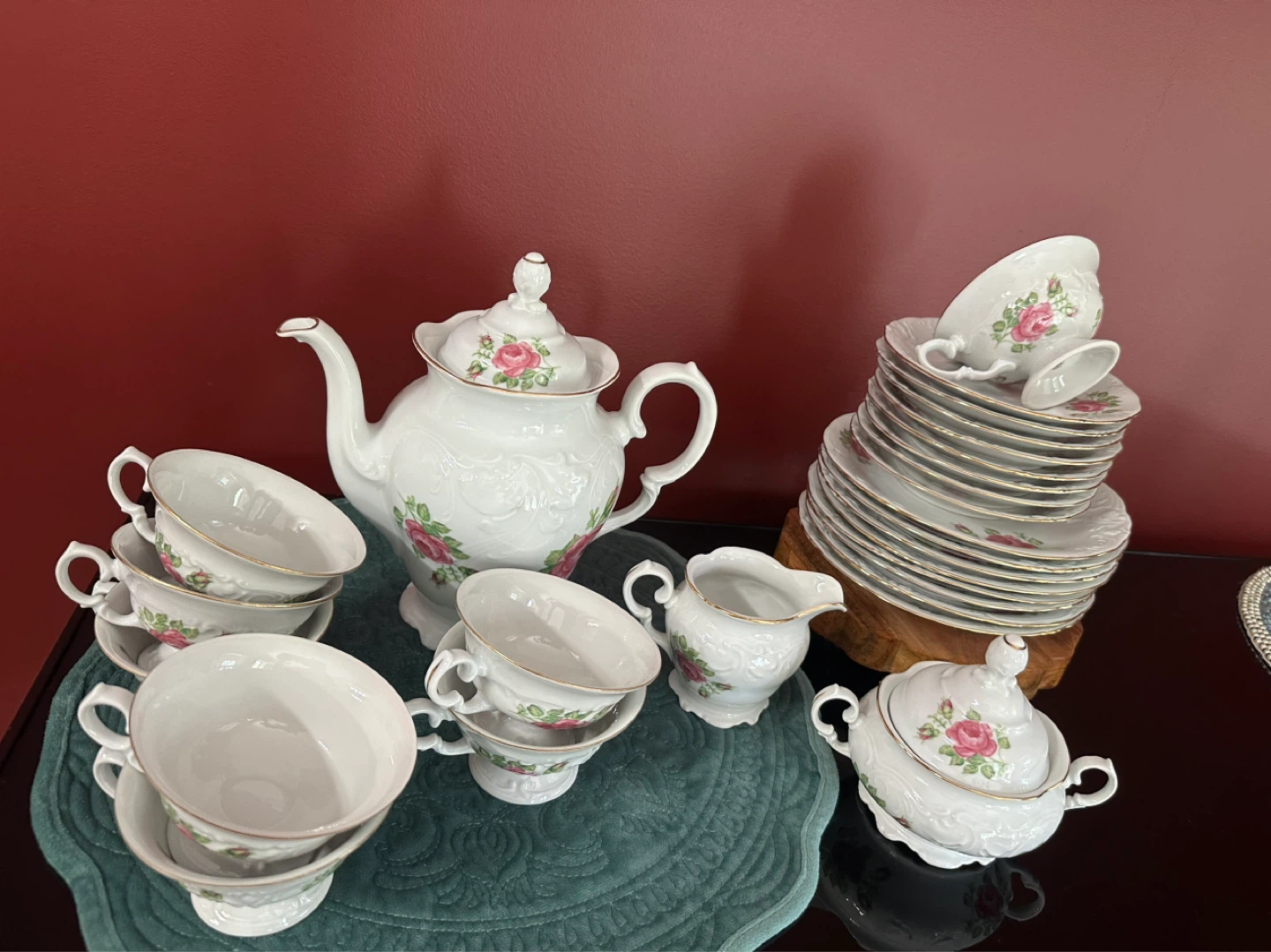 A beautiful 27 pieces Tea set from the 1960s - photo 4