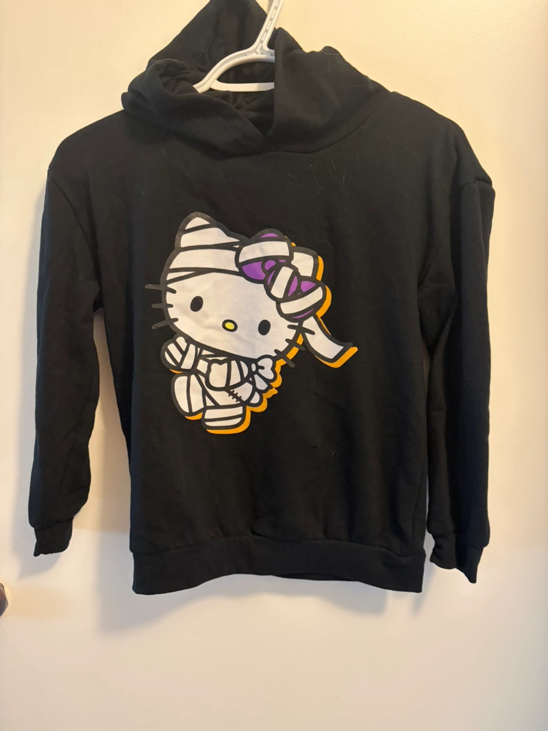 Kids Hello Kitty Black Hoodie