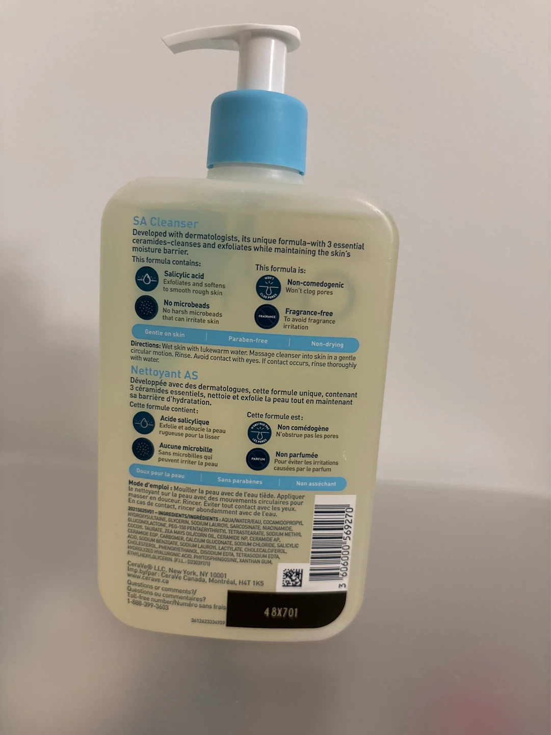 CeraVe SA Cleanser 473 mL - photo 2