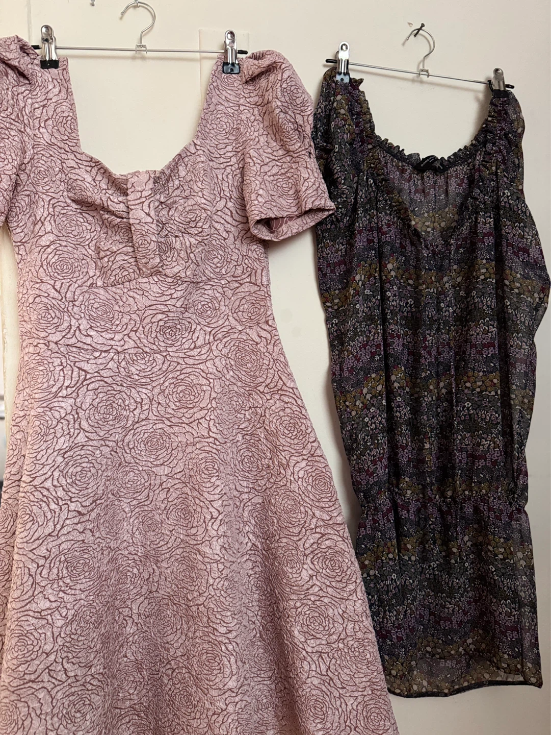 Two floral print dresses - photo 2