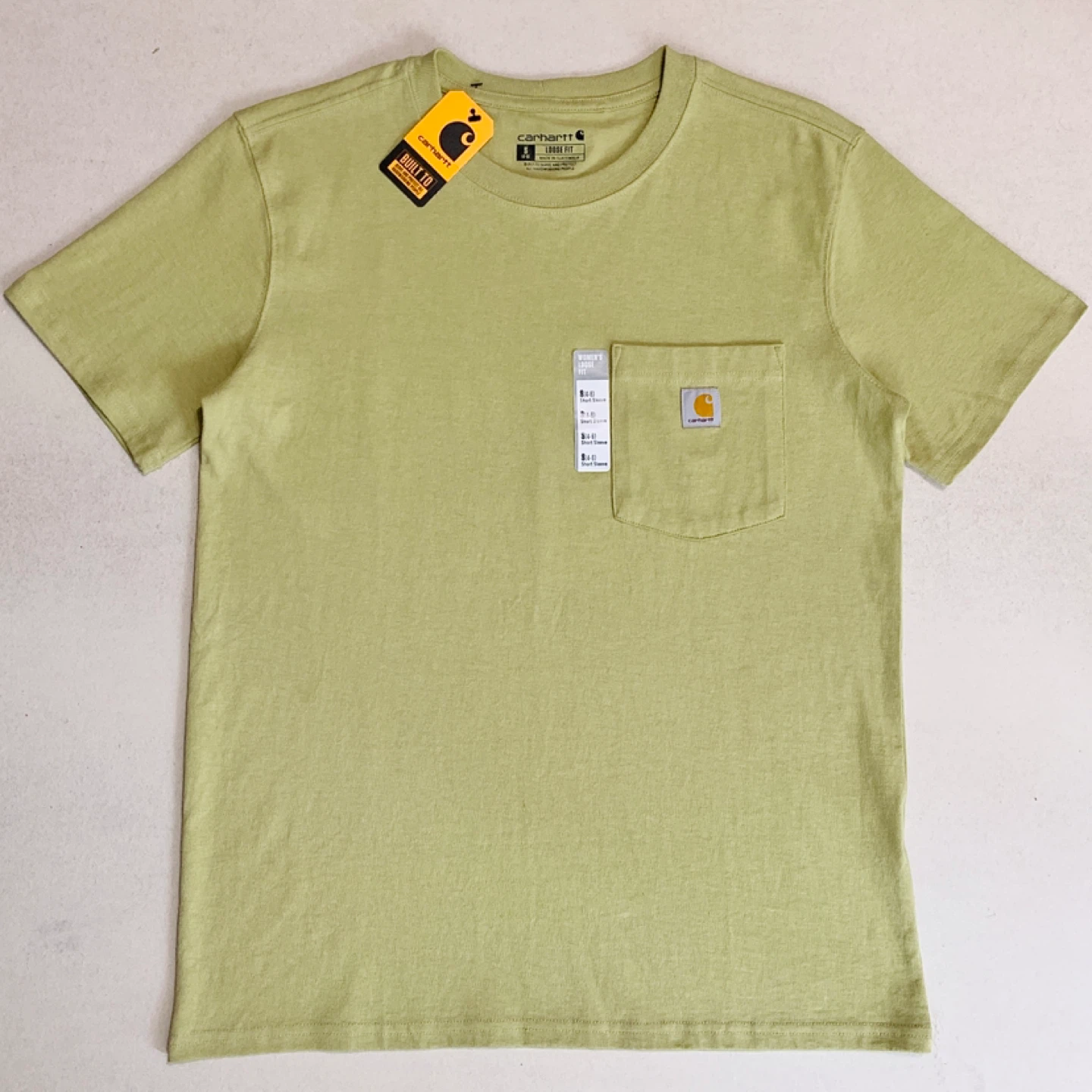 Carhartt Pocket T-Shirt Womens Size Small, X-Large Loose Fit NEW