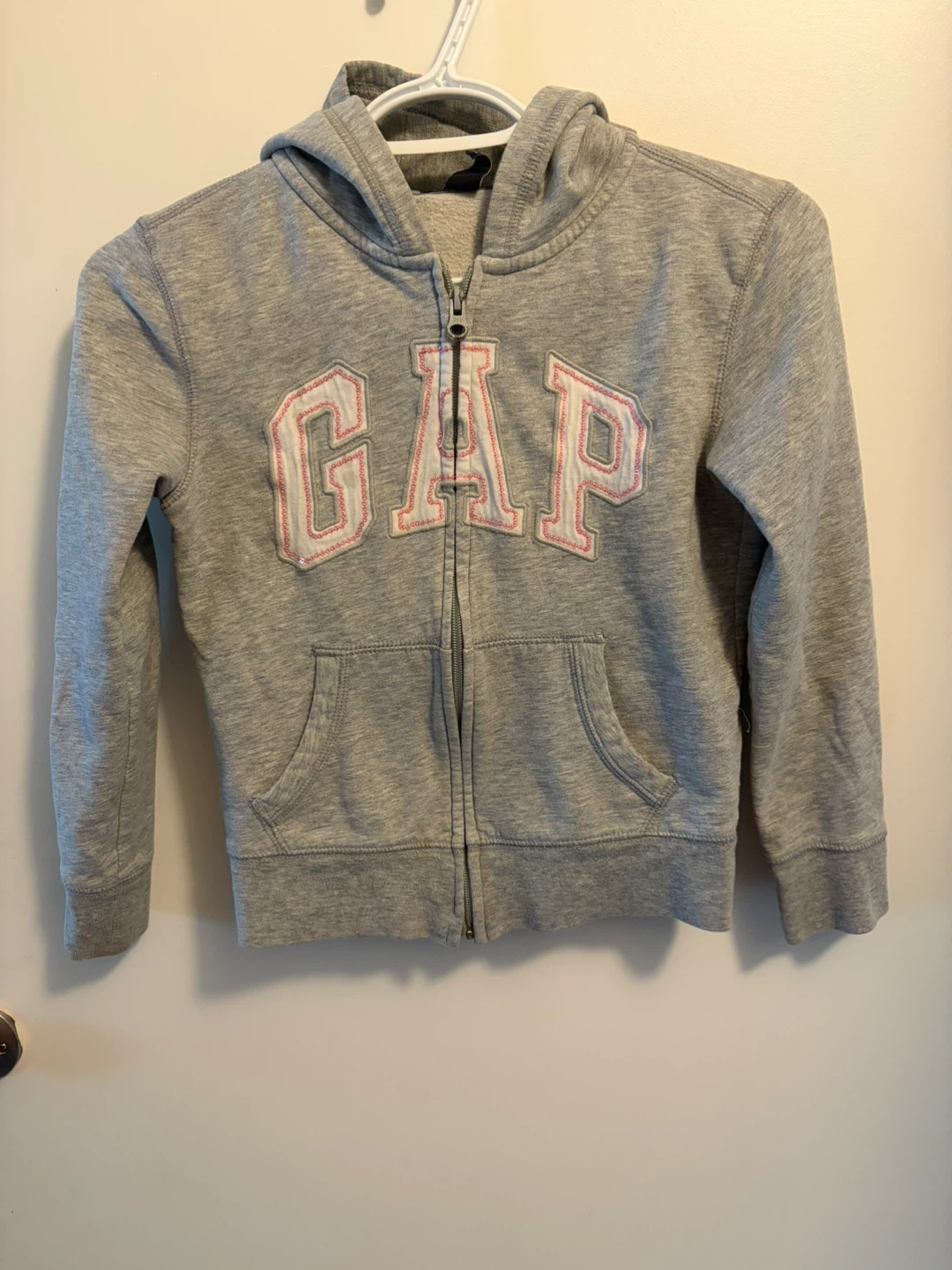 GapKids Grey Zip-Up Hoodie
