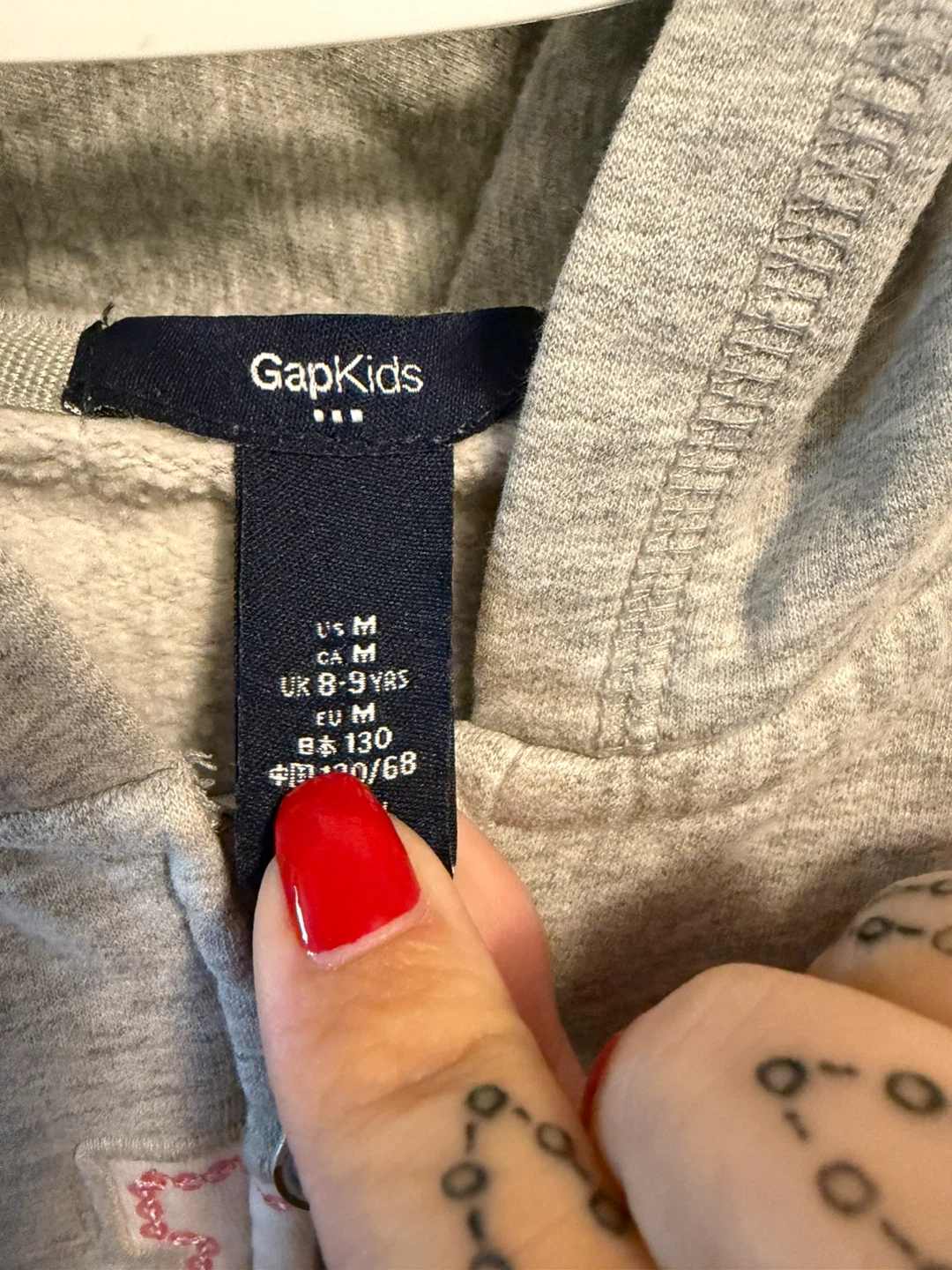 GapKids Grey Zip-Up Hoodie - photo 2