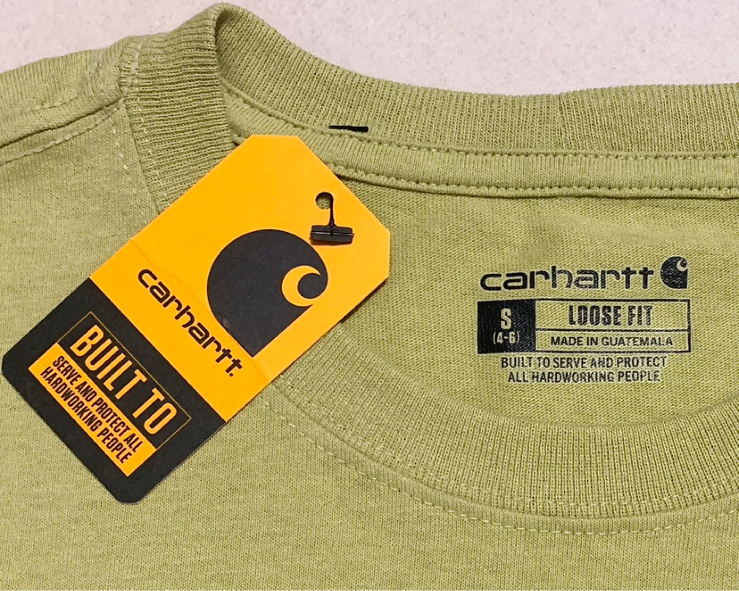 Carhartt Pocket T-Shirt Womens Size Small, X-Large Loose Fit NEW - photo 2