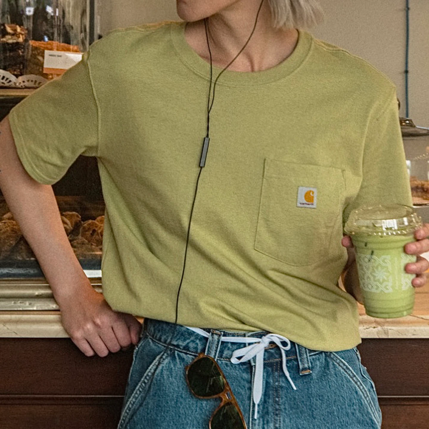 Carhartt Pocket T-Shirt Womens Size Small, X-Large Loose Fit NEW - photo 3