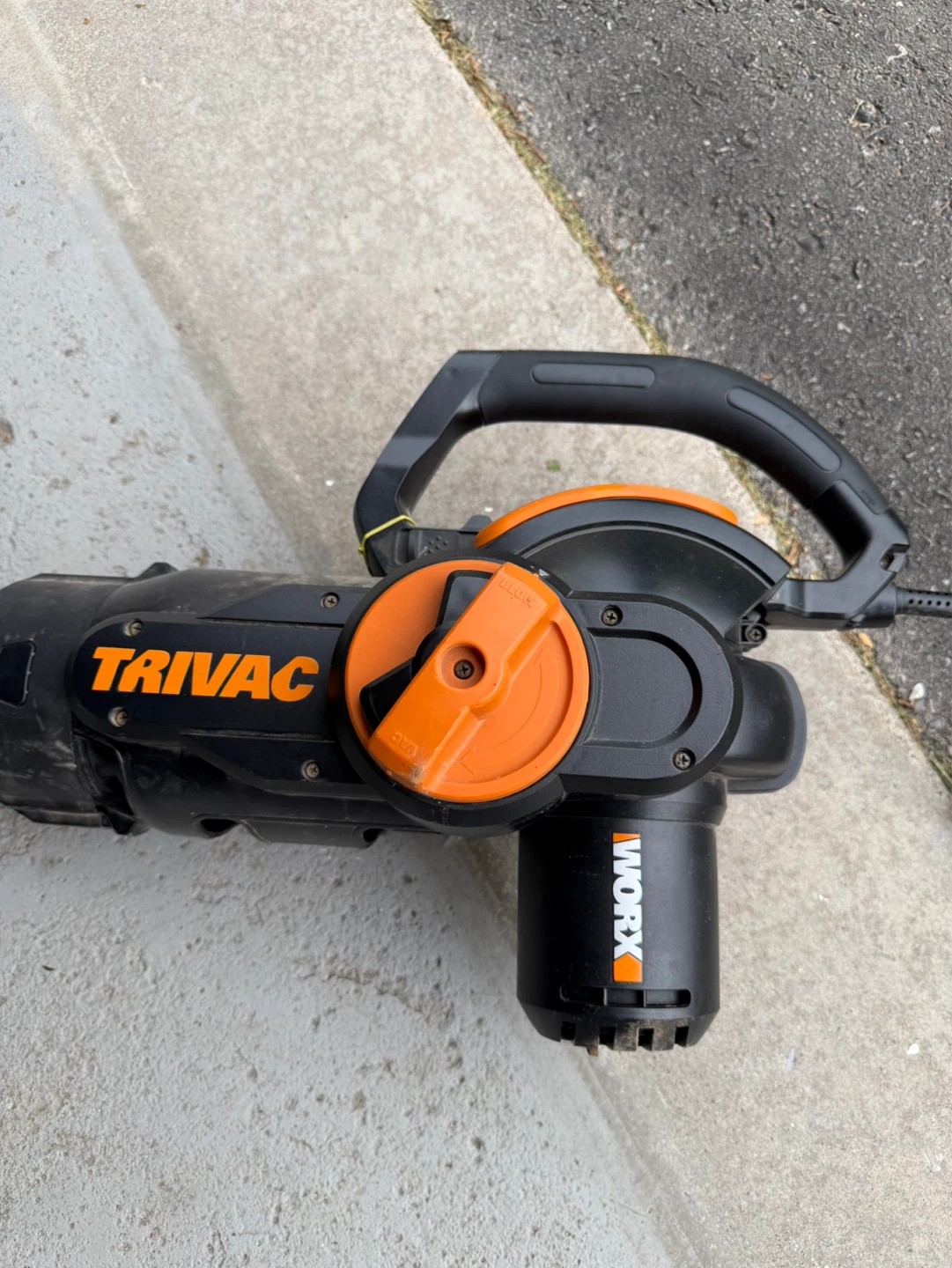 WORX TRIVAC WG522 Leaf Blower - photo 2