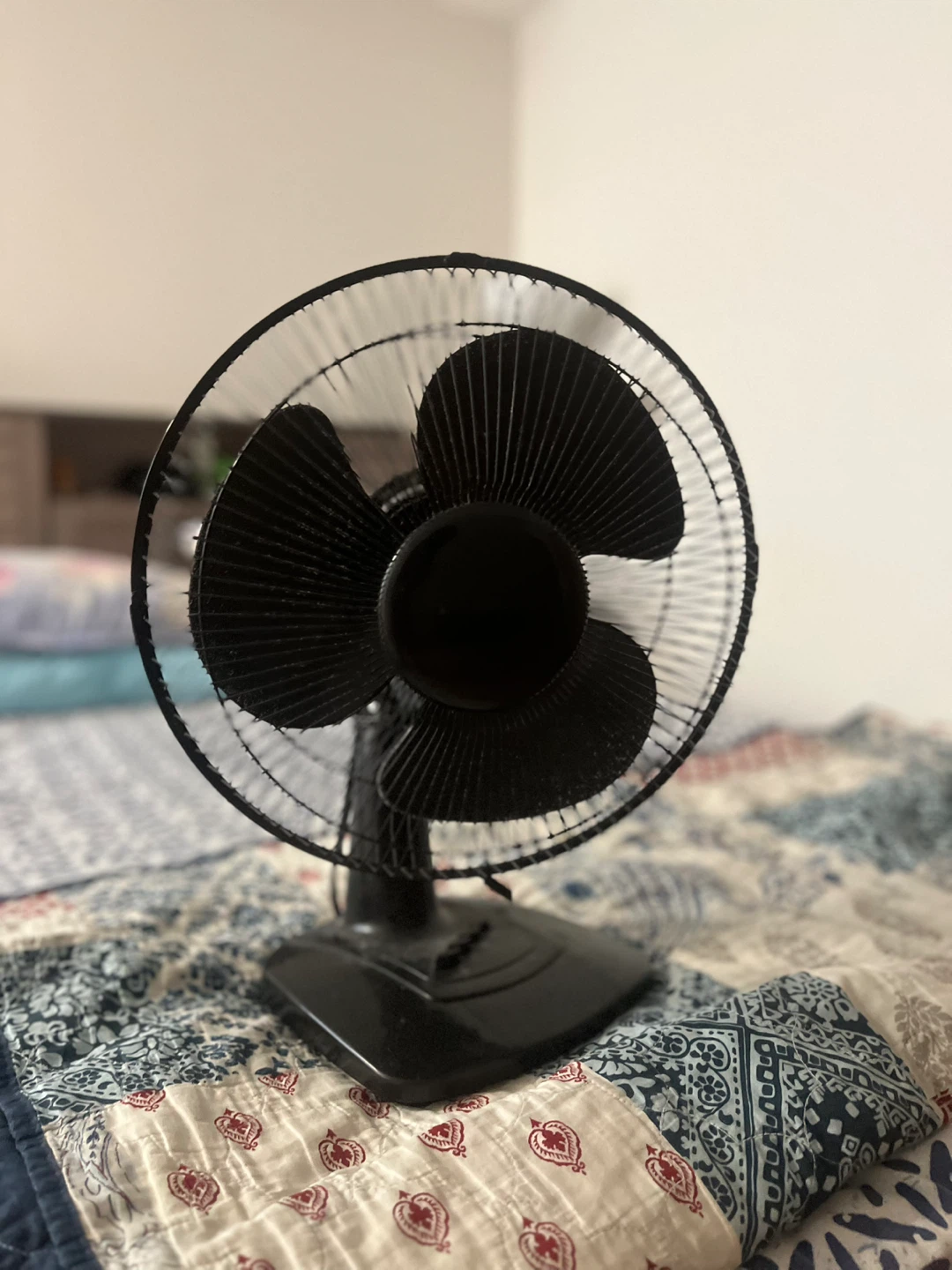 Black Tabletop Fan