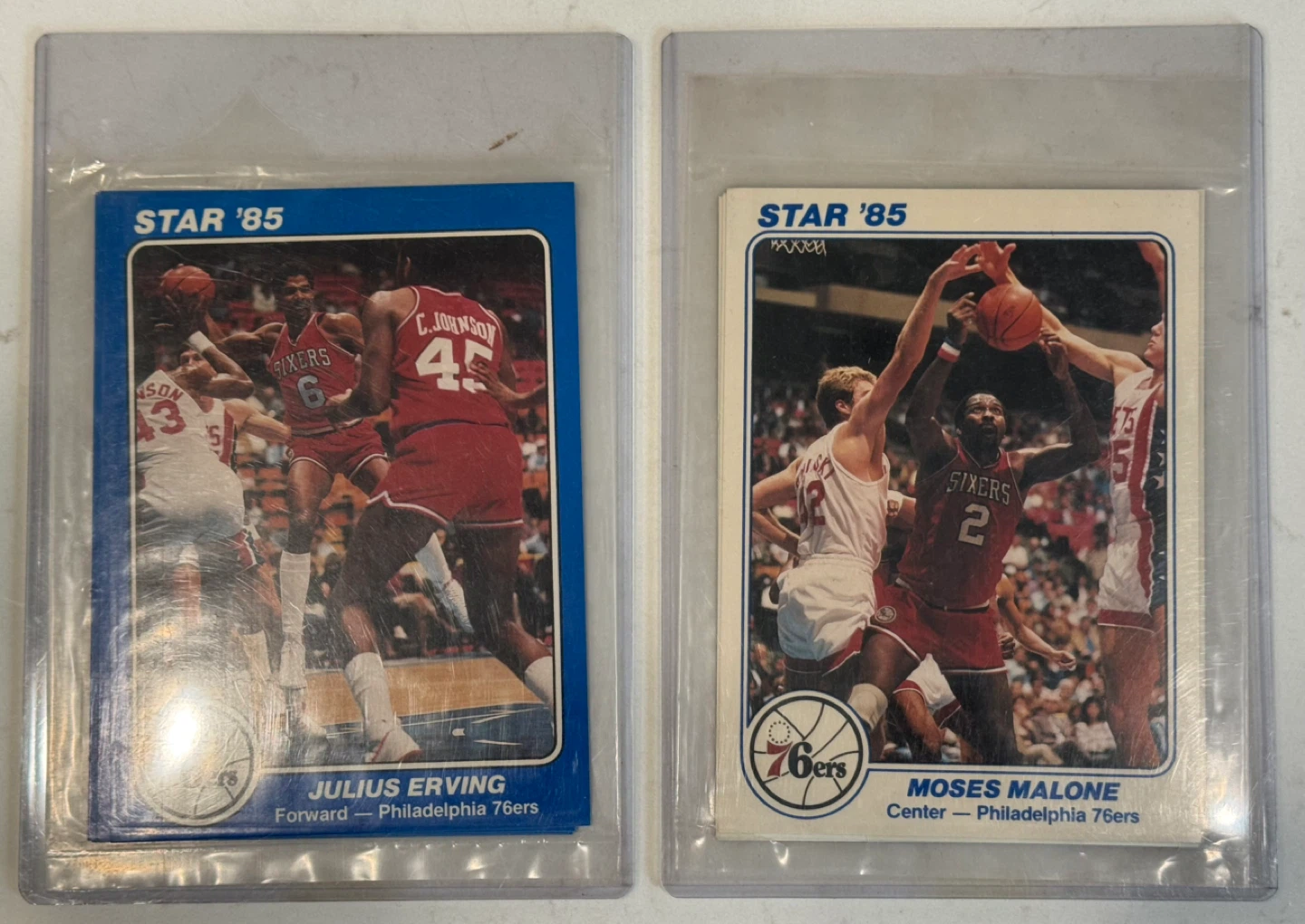 1985 Star Sixers 76ers Series 1 & 2 Team Set