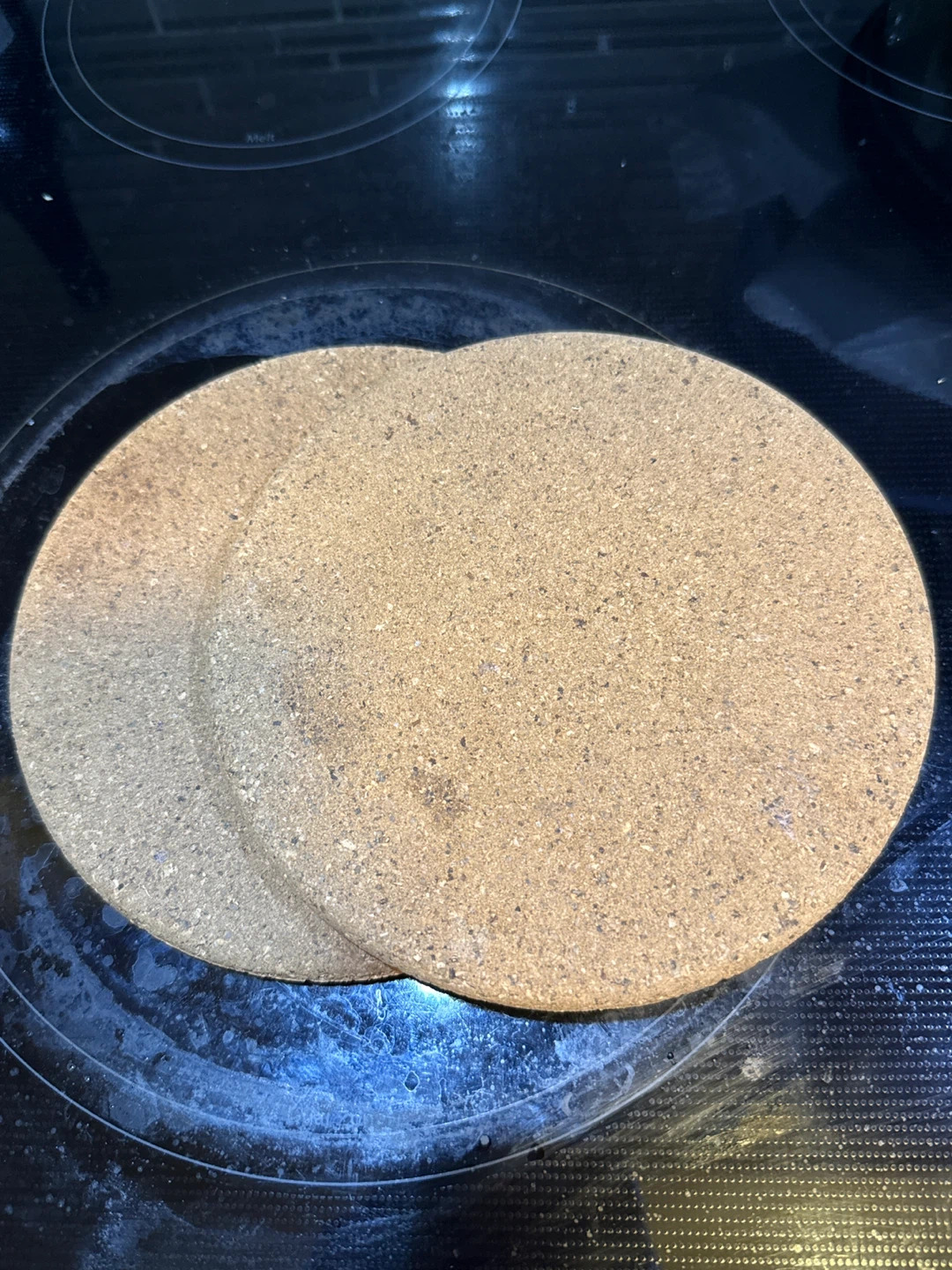 Set of 2 Round Cork Trivets
