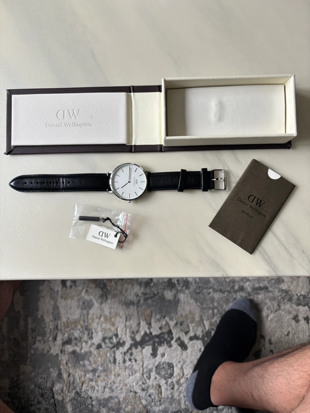 Daniel Wellington Classic Sheffield watch with black strap - photo 3