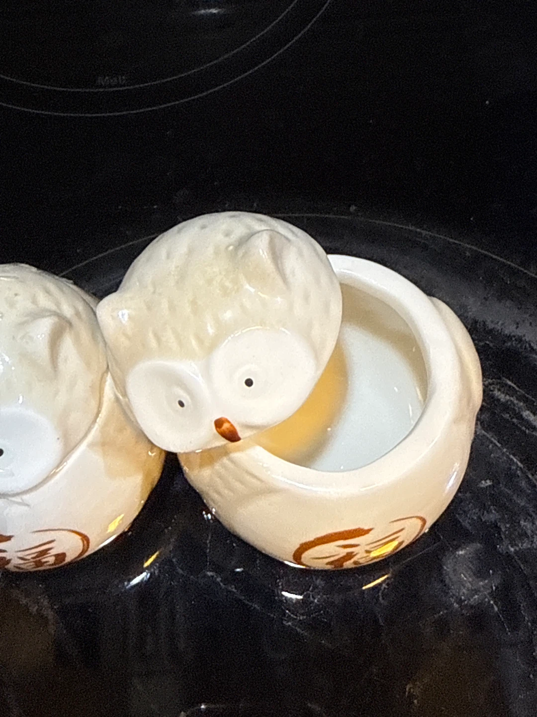 Ceramic Owl Container Set - photo 2
