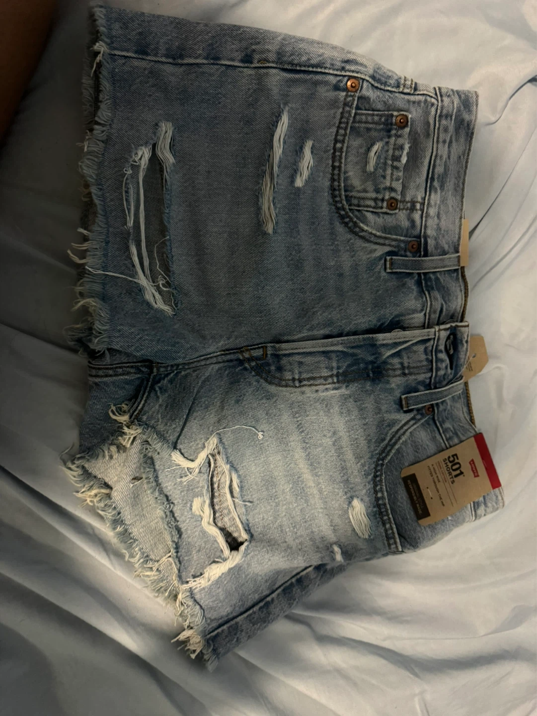 Levi's 501 Denim Shorts - photo 2