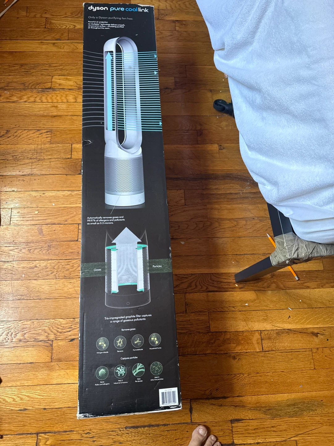New in Box Dyson Pure Cool Link Tower Air Purifier Fan - photo 4