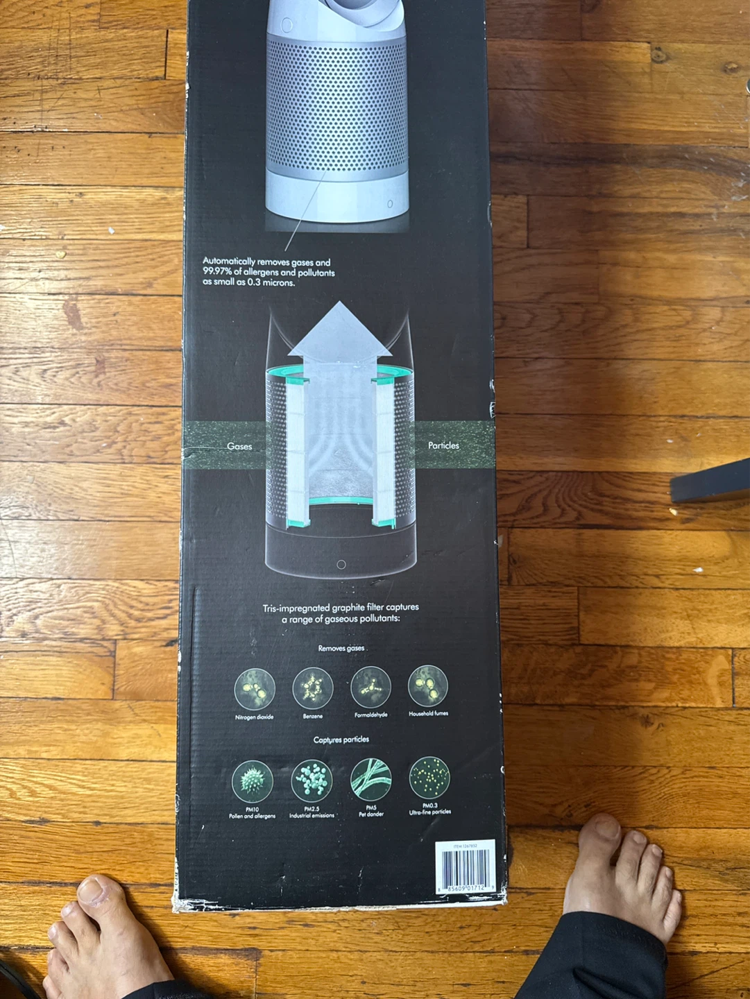 New in Box Dyson Pure Cool Link Tower Air Purifier Fan - photo 2