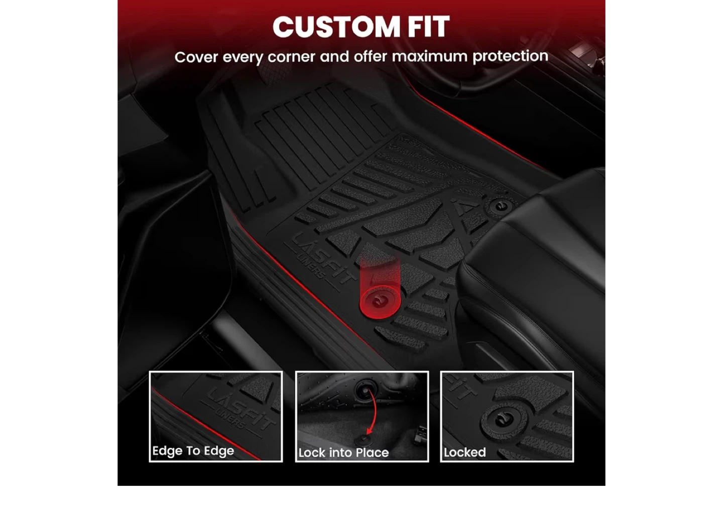 Floor Mats for Ram 2500/3500 Crew Cab 2019-2026 - photo 4