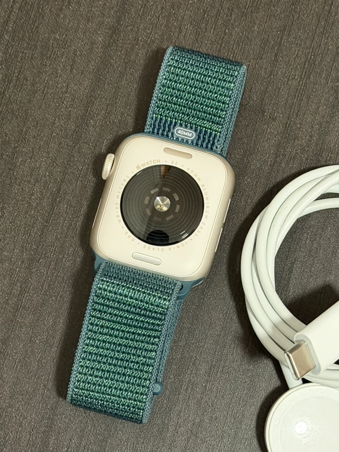Apple Watch SE (2nd Gen) 40mm Starlight GPS - photo 2