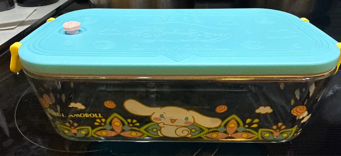 Cinnamoroll Glass Lunch Box