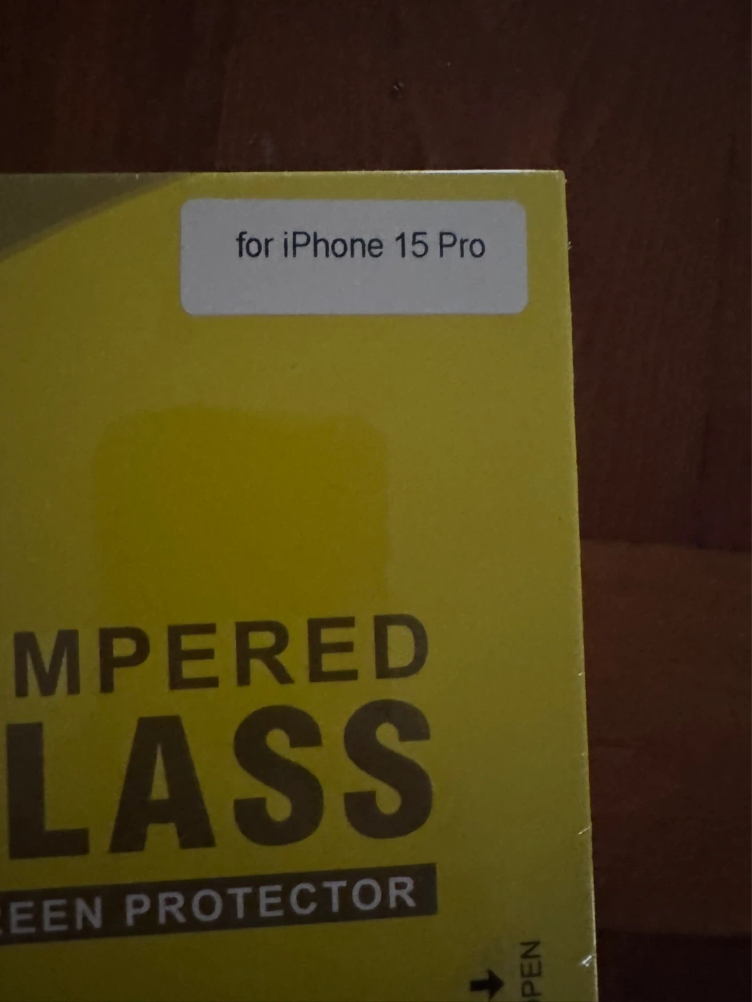 JETech Tempered Glass Screen Protector for iPhone 15 Pro - photo 2