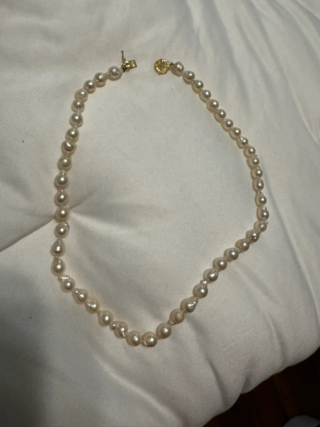 Uncultured and hand strung beautiful quality Pearl Necklace