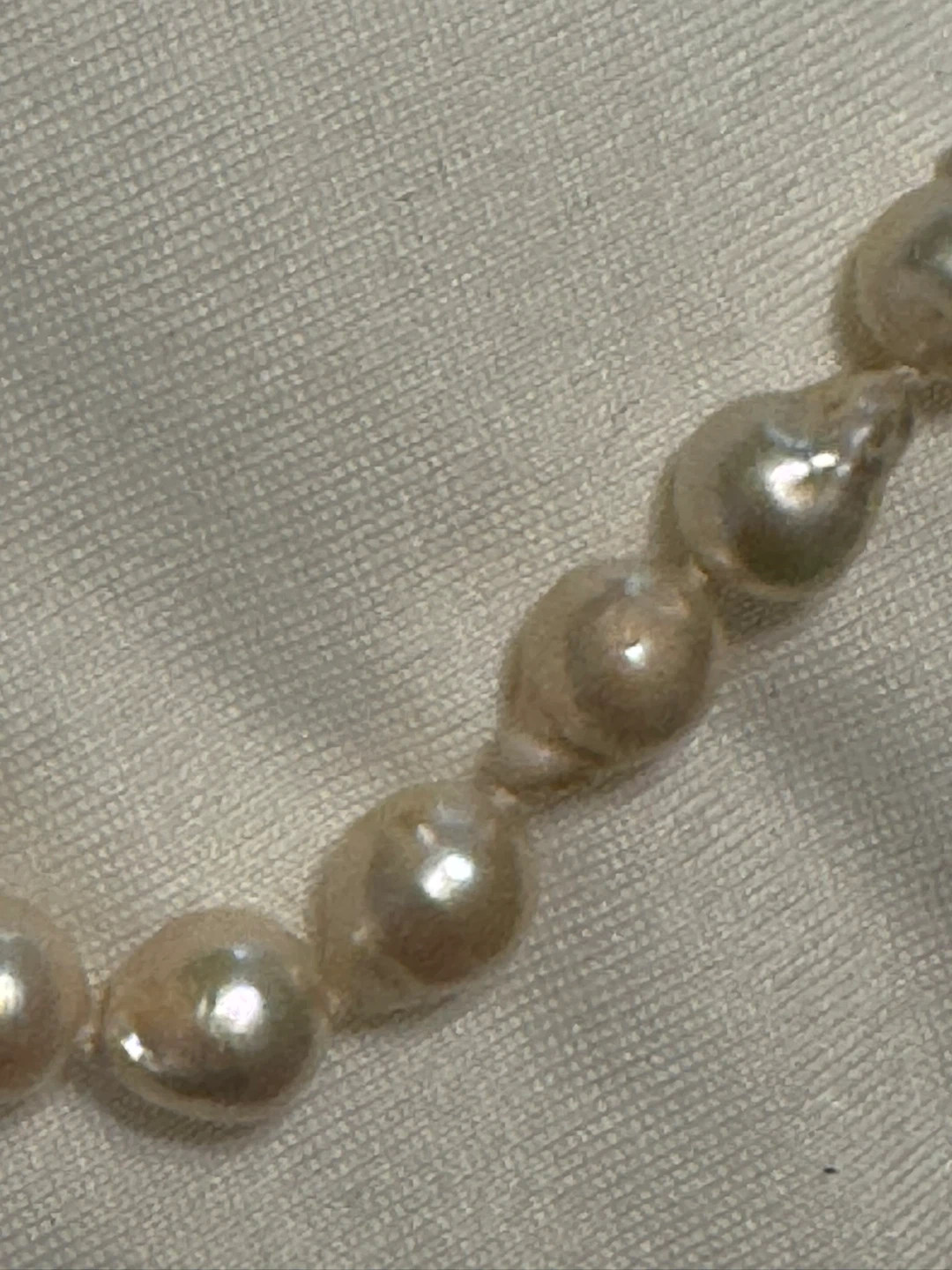Uncultured and hand strung beautiful quality Pearl Necklace - photo 2