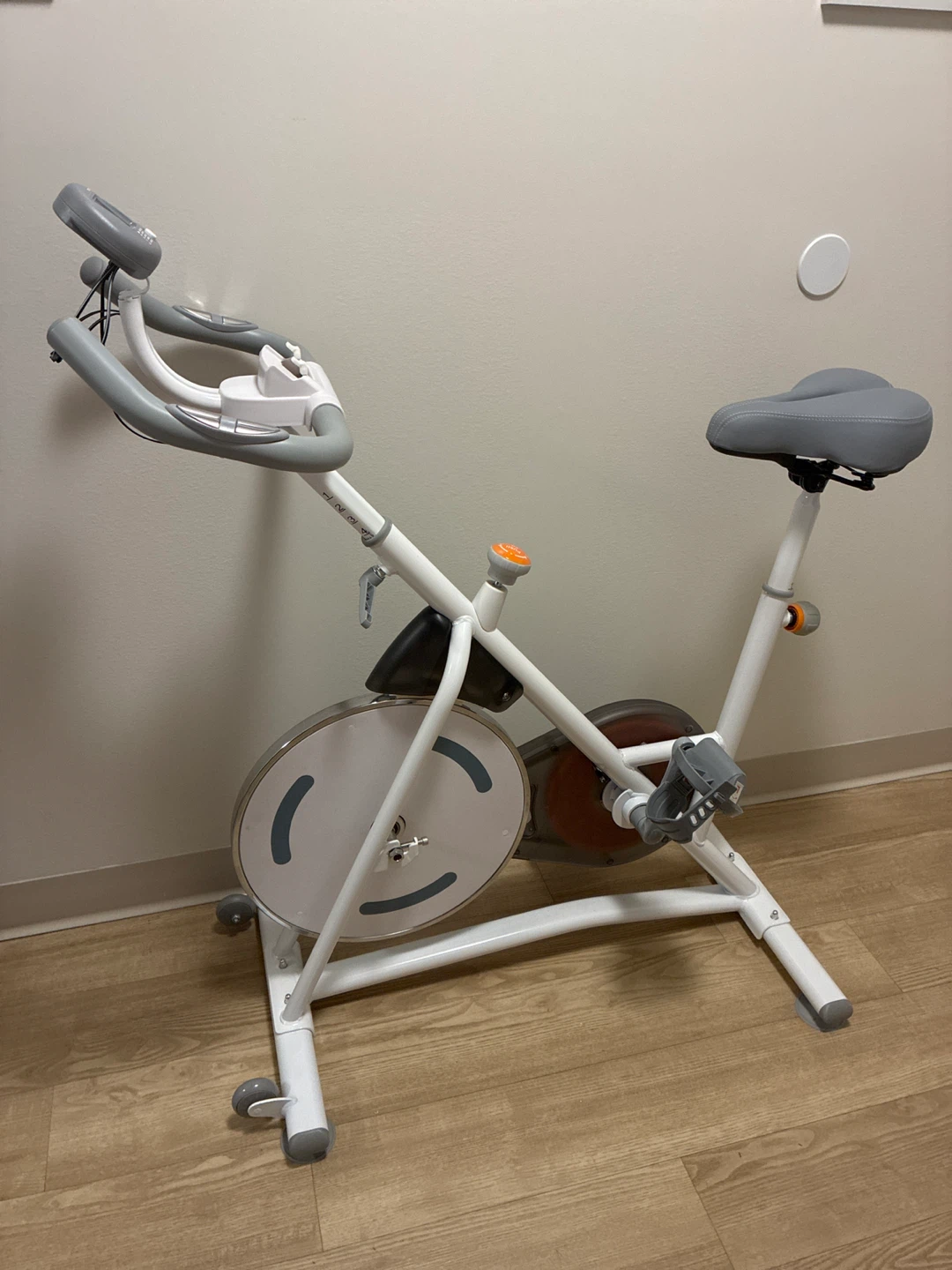 White Exercise Bike